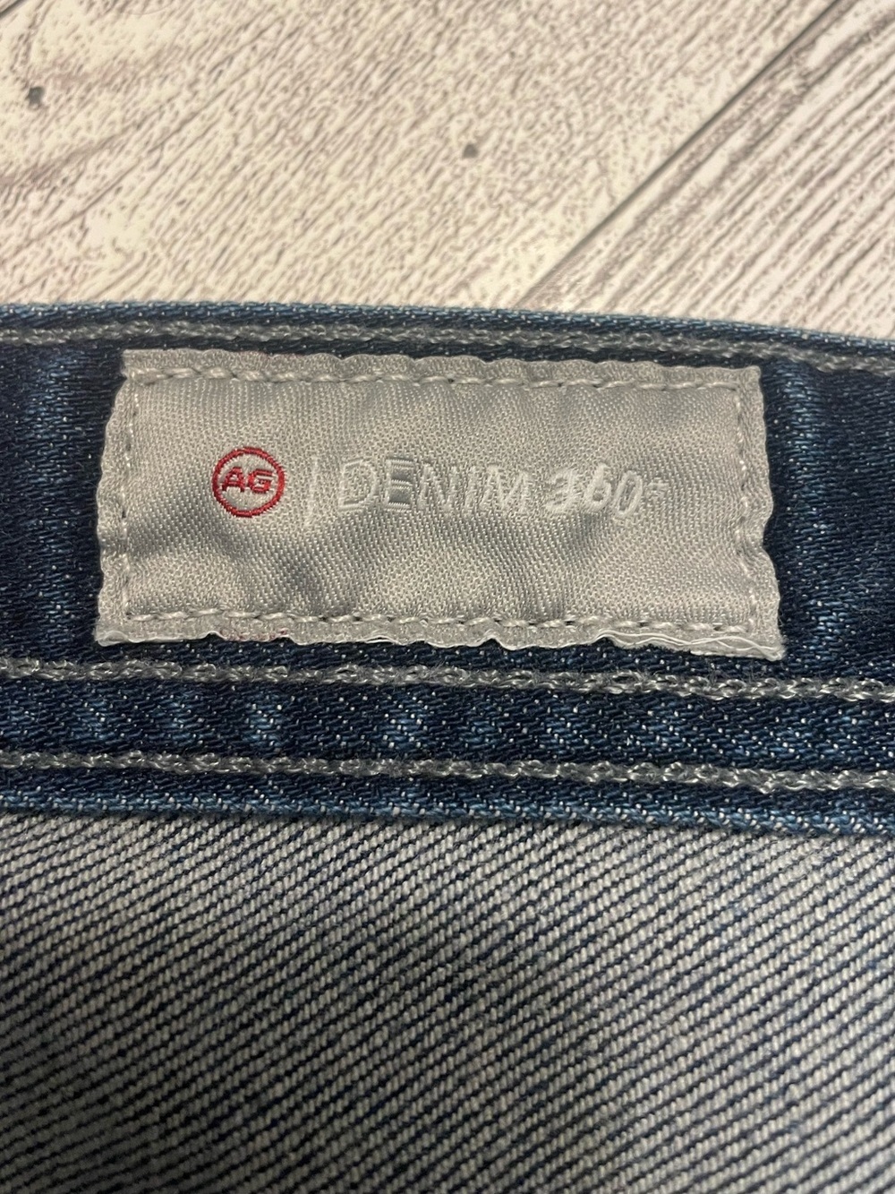 AG Adriano Goldshmeid Dylan Slim Skinny Med/dark wash Blue Jeans Size 36/32 $198 - Picture 4 of 10